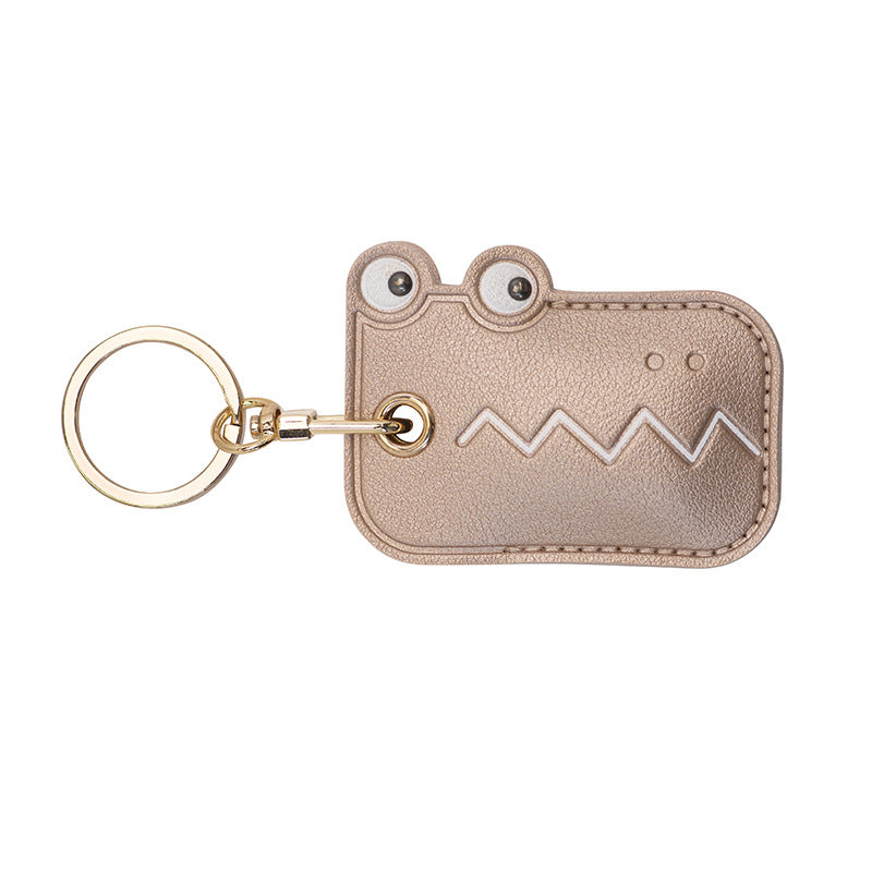 Wholesale Access Control Card Leather Case Keychain
